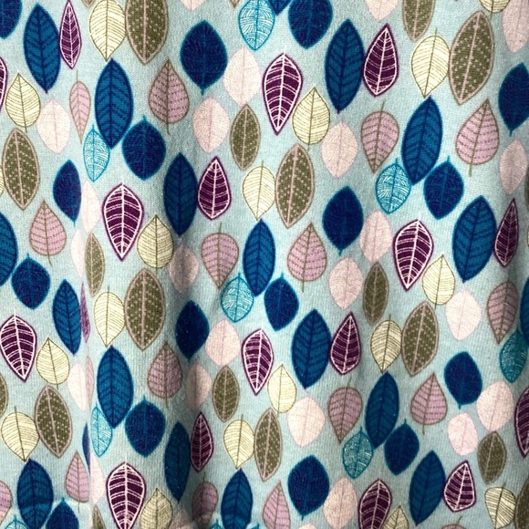 Talbots Long Sleeve Lightweight Colorful Leaves Sweater Size S/P - Picture 6 of 12